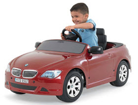 Kid Playing With Car