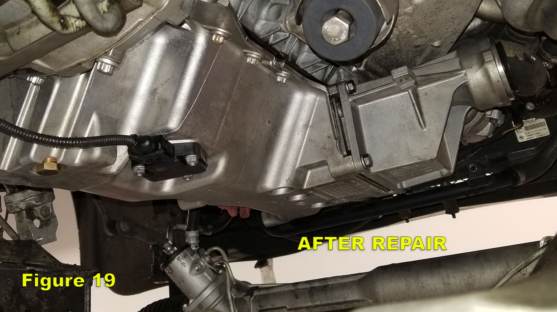 E90 BMW 328xi Oil Pan Gasket Leak Repair German Formula Auto Repair